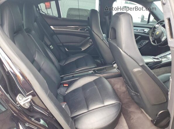 WP0AF2A79GL081387 2016 PORSCHE PANAMERA Черный Вид задних сидений