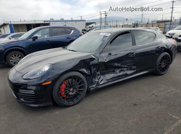 WP0AF2A79GL081387 2016 PORSCHE PANAMERA Черный Передняя левая четверть