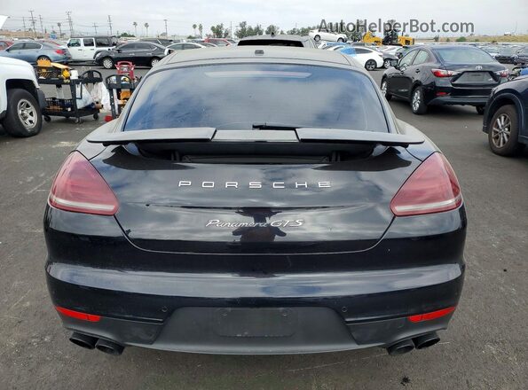 WP0AF2A79GL081387 2016 PORSCHE PANAMERA Черный Вид сзади