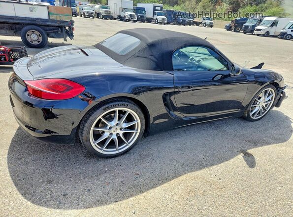 WP0CA2A89GS120601 2016 PORSCHE BOXSTER Черный Задняя правая четверть