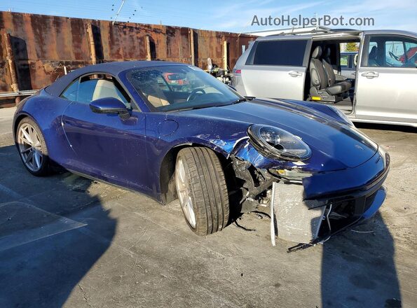 WP0CB2A96LS262940 2020 PORSCHE 911 Синий Передняя правая четверть