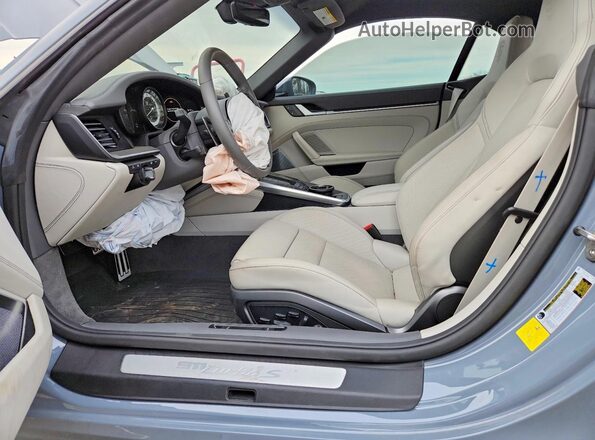 WP0CD2A97SS267430 2025 PORSCHE 911 Gray Widok wnętrza z przodu