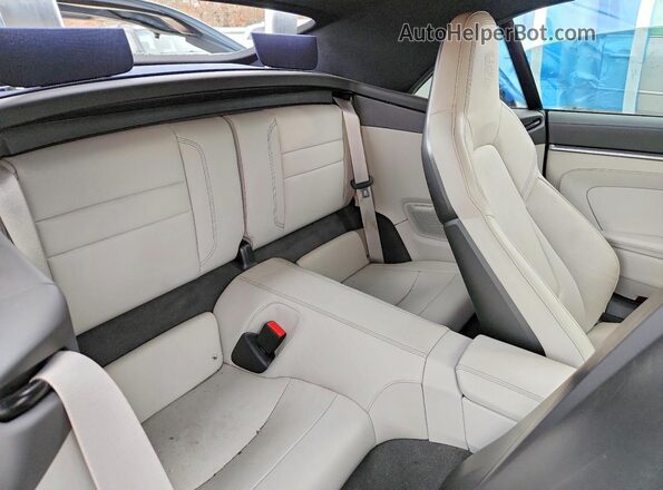 WP0CD2A97SS267430 2025 PORSCHE 911 Gray Widok tylnych siedzeń