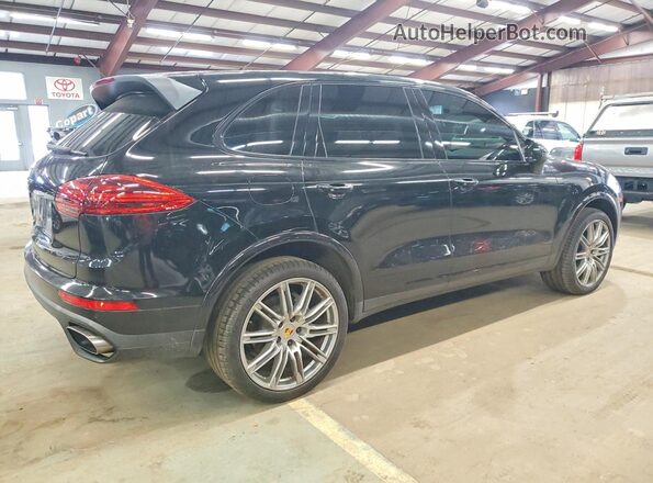 WP1AA2A24HKA83444 2017 PORSCHE CAYENNE Черный Задняя правая четверть