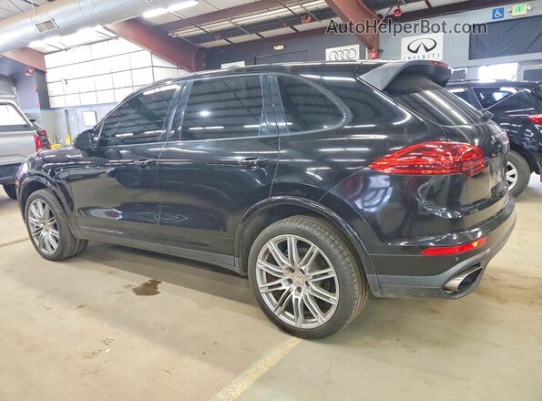 WP1AA2A24HKA83444 2017 PORSCHE CAYENNE Черный Задняя левая четверть