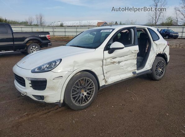 WP1AA2A25HKA86174 2017 PORSCHE CAYENNE White Przód lewy