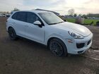 2017 Porsche Cayenne White vin: WP1AA2A25HKA86174