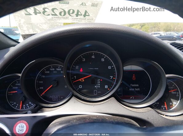 WP1AA2A26HKA91061 2017 PORSCHE CAYENNE White უკანა სავარძლების ხედი