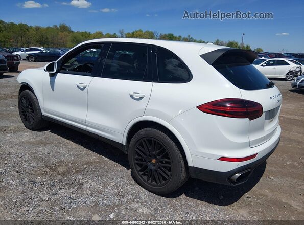 WP1AA2A26HKA91061 2017 PORSCHE CAYENNE White უკანა მარცხენა