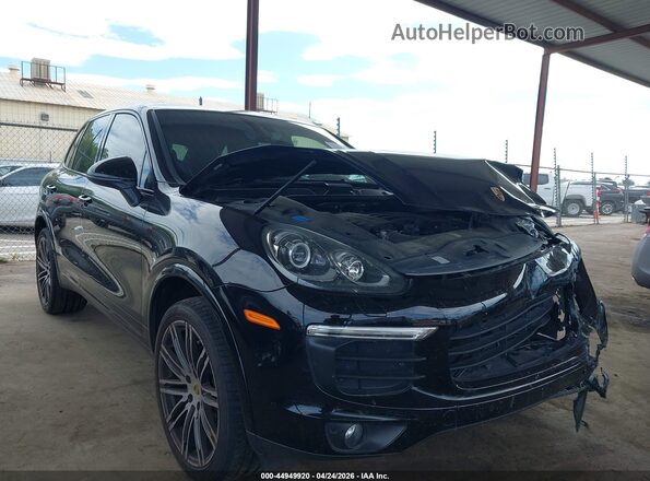 WP1AA2A2XHKA82816 2017 PORSCHE CAYENNE Black Передня права чверть