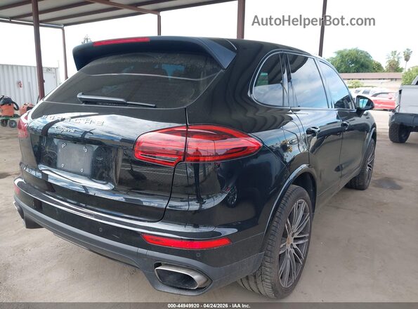 WP1AA2A2XHKA82816 2017 PORSCHE CAYENNE Black Задня права чверть