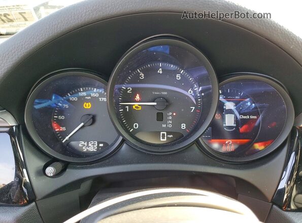 WP1AA2A50NLB09800 2022 PORSCHE MACAN Black Սարքավորումների վահանակի տեսք