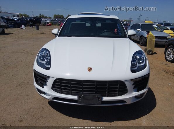 WP1AA2A52JLB08237 2018 PORSCHE MACAN Белый Вид спереди