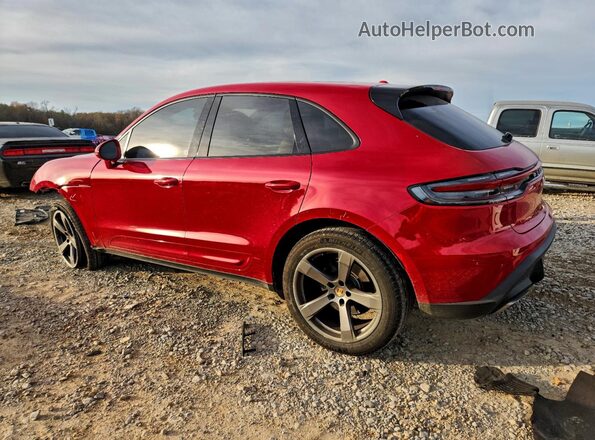 WP1AA2A53SLB00648 2025 PORSCHE MACAN Красный Задняя левая четверть