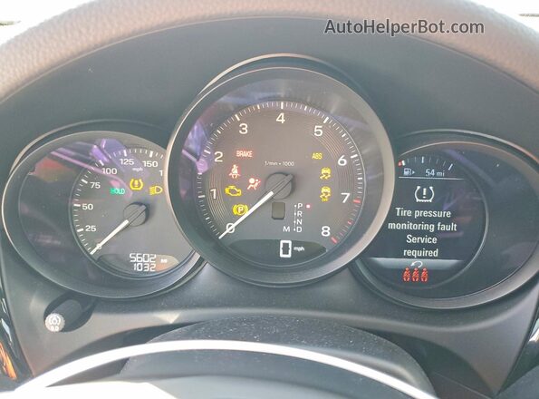 WP1AA2A55SLB11263 2025 PORSCHE MACAN Черный Вид щитка приборов
