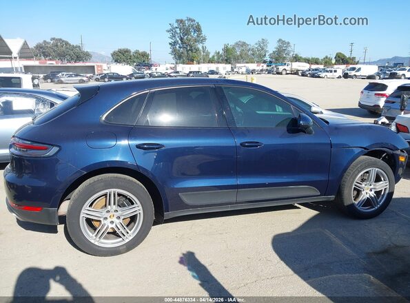 WP1AA2A58KLB02072 2019 PORSCHE MACAN Dark Blue Вид задней части салона