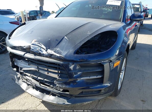 WP1AA2A58KLB02072 2019 PORSCHE MACAN Dark Blue Вид спереди