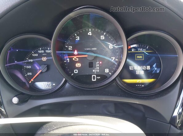 WP1AA2A58KLB02072 2019 PORSCHE MACAN Dark Blue Вид задних сидений