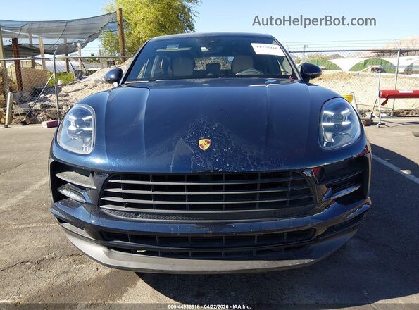 WP1AA2A58LLB14112 2020 PORSCHE MACAN Синий Вид щитка приборов