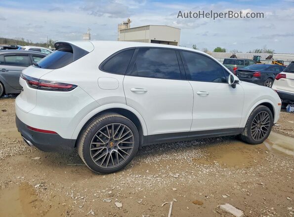 WP1AA2AY3LDA08266 2020 PORSCHE CAYENNE White Trasero derecho