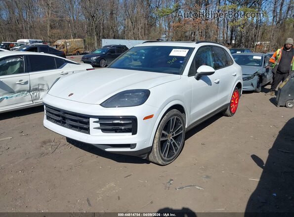 WP1AA2AY3RDA10740 2024 PORSCHE CAYENNE Белый Передняя левая четверть