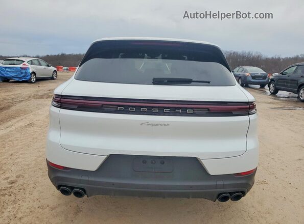 WP1AA2AY3RDA13895 2024 PORSCHE CAYENNE Белый Вид сзади