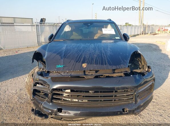 WP1AA2AY4MDA00792 2021 PORSCHE CAYENNE Black Rear interior view
