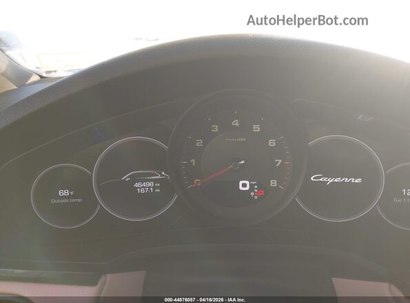 WP1AA2AY4MDA00792 2021 PORSCHE CAYENNE Black Rear seats view
