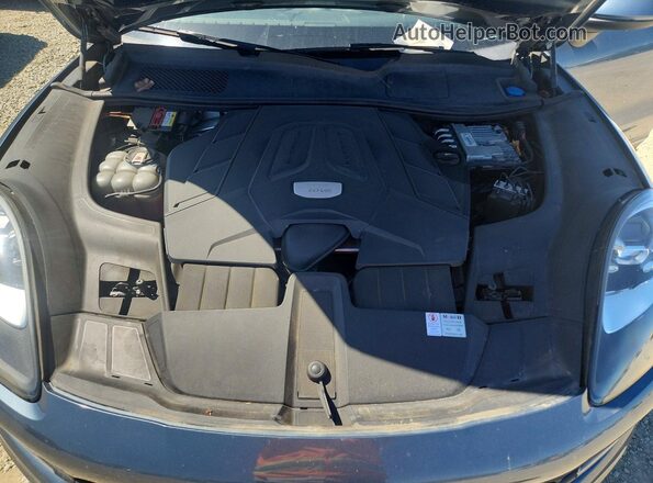 WP1AA2AY7KDA07331 2019 PORSCHE CAYENNE Синий Вид подкапотного пространства