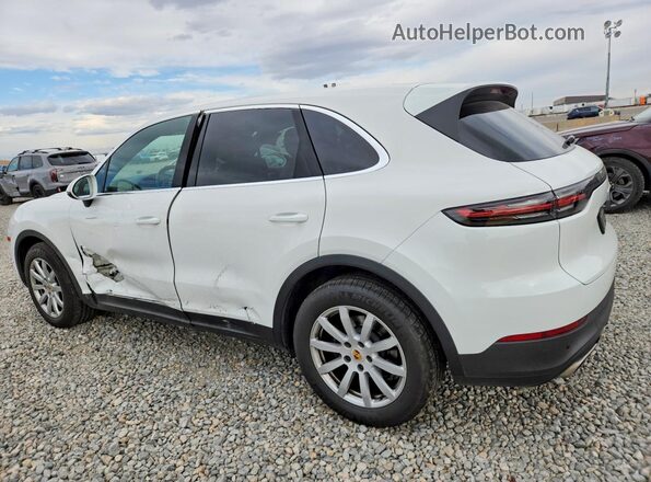 WP1AA2AY7LDA08299 2020 PORSCHE CAYENNE White Задня ліва чверть