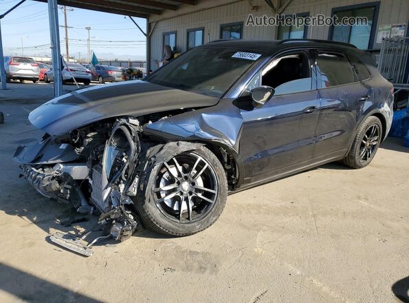 WP1AA2AY7LDA08867 2020 PORSCHE CAYENNE Синий Передняя левая четверть