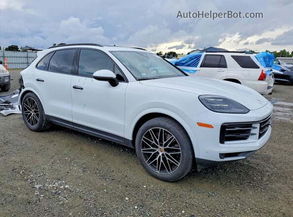 WP1AA2AY7SDA03733 2025 PORSCHE CAYENNE White Przód prawy
