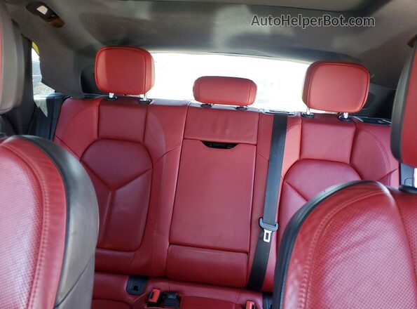 WP1AB2A50GLB48547 2016 PORSCHE MACAN Серый Вид задних сидений