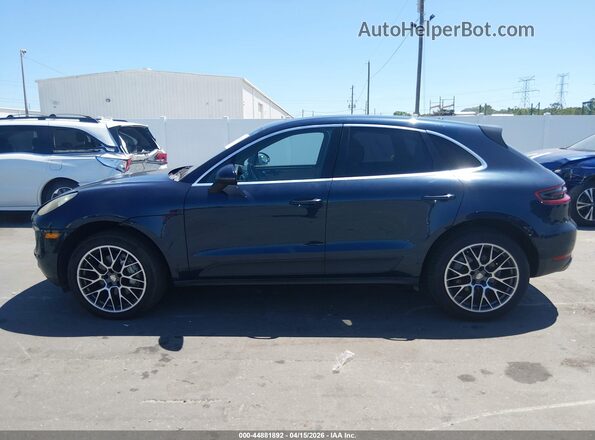WP1AB2A50GLB55563 2016 PORSCHE MACAN Dark Blue Панорамный вид салона 360°