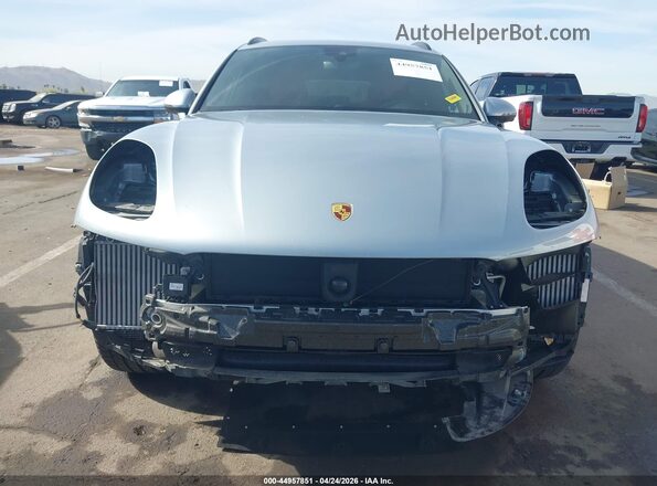 WP1AB2A51LLB35199 2020 PORSCHE MACAN Silver Widok z przodu