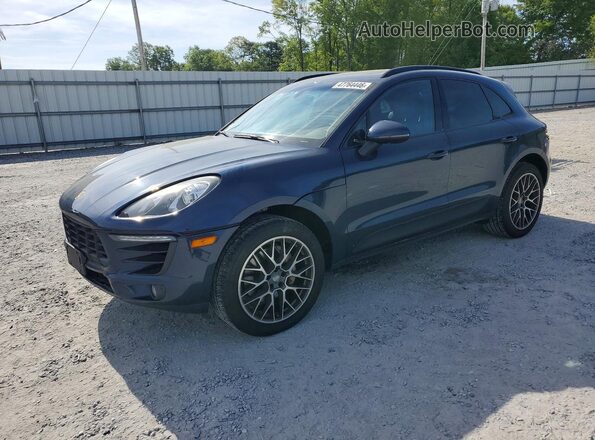 WP1AB2A53GLB43794 2016 PORSCHE MACAN Синий Передняя левая четверть