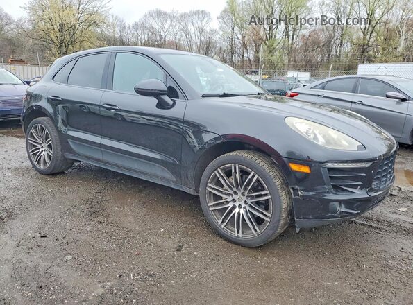 WP1AB2A58GLB49154 2016 PORSCHE MACAN Black წინა მარჯვენა