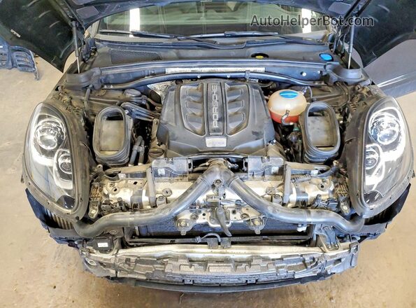 WP1AB2A58JLB30885 2018 PORSCHE MACAN Черный Вид подкапотного пространства