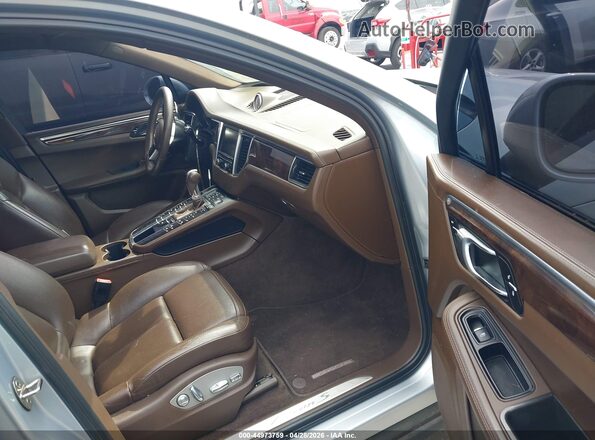 WP1AB2A5XGLB51164 2016 PORSCHE MACAN Gray წინა სალონის ხედი