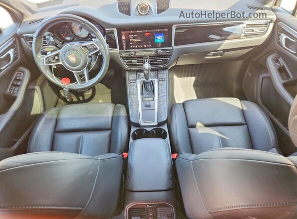 WP1AB2A5XKLB31344 2019 PORSCHE MACAN Black Вид панелі приладів