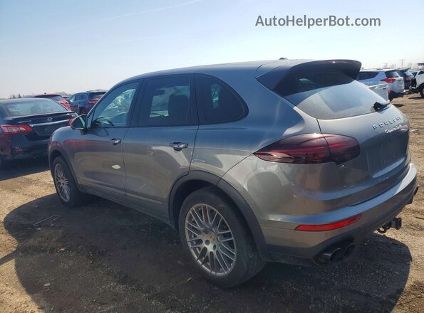 WP1AC2A2XHLA93027 2017 PORSCHE CAYENNE Silver Задня ліва чверть