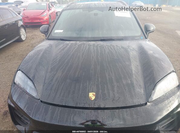 WP1AD2XA1SL077864 2025 PORSCHE MACAN Черный Вид сзади