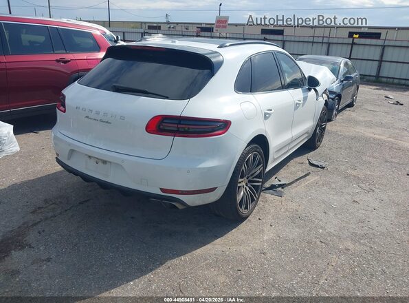 WP1AF2A50GLB94500 2016 PORSCHE MACAN Белый Задняя правая четверть