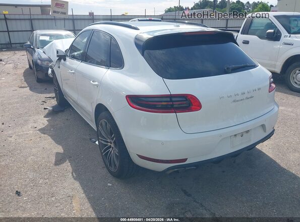 WP1AF2A50GLB94500 2016 PORSCHE MACAN Белый Задняя левая четверть