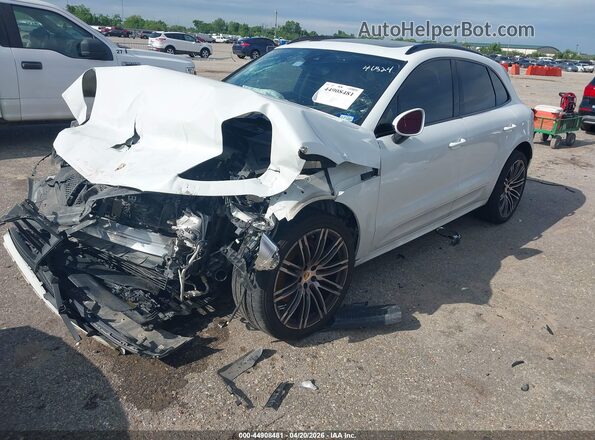 WP1AF2A50GLB94500 2016 PORSCHE MACAN Белый Передняя левая четверть