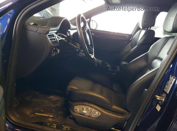 WP1AF2A51PLB56063 2023 PORSCHE MACAN Blue Widok wnętrza z przodu