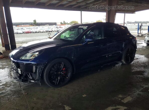 WP1AF2A51PLB56063 2023 PORSCHE MACAN Blue Przód lewy