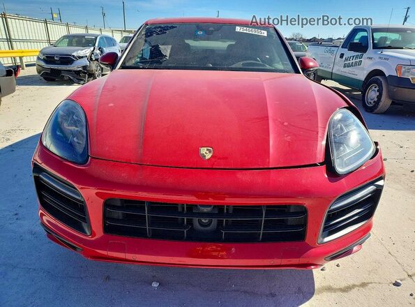 WP1AG2AY3PDA18154 2023 PORSCHE CAYENNE Красный Вид спереди