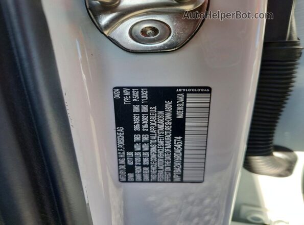 WP1BA2AY6RDA54574 2024 PORSCHE CAYENNE Белый Вид наклейки с VIN-кодом