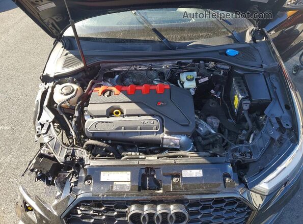 WUABWGFF4KA900248 2019 AUDI RS3 Black Rear interior view